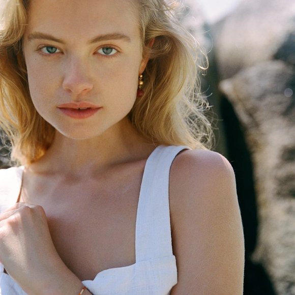 $150  Anni Lu Caramel Drops earrings - Picture 2 of 4